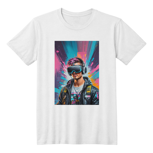 Cyberpunk Virtual Reality T Shirt