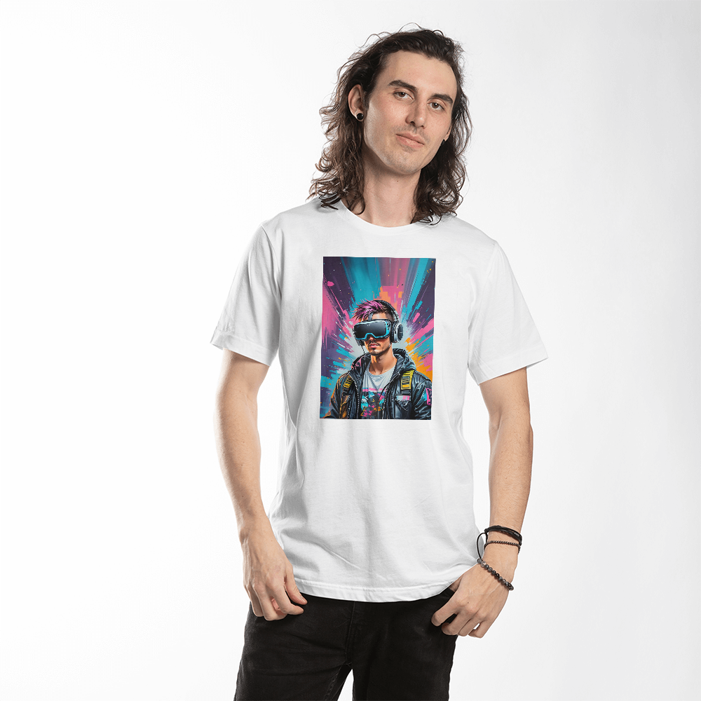 Cyberpunk Virtual Reality T Shirt