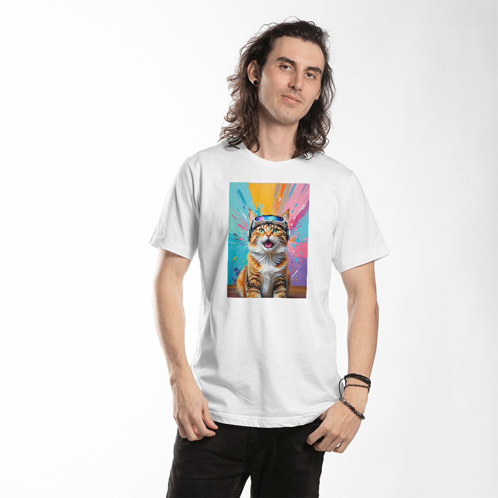 Wonders of Virtual Reality Cat T Shirt