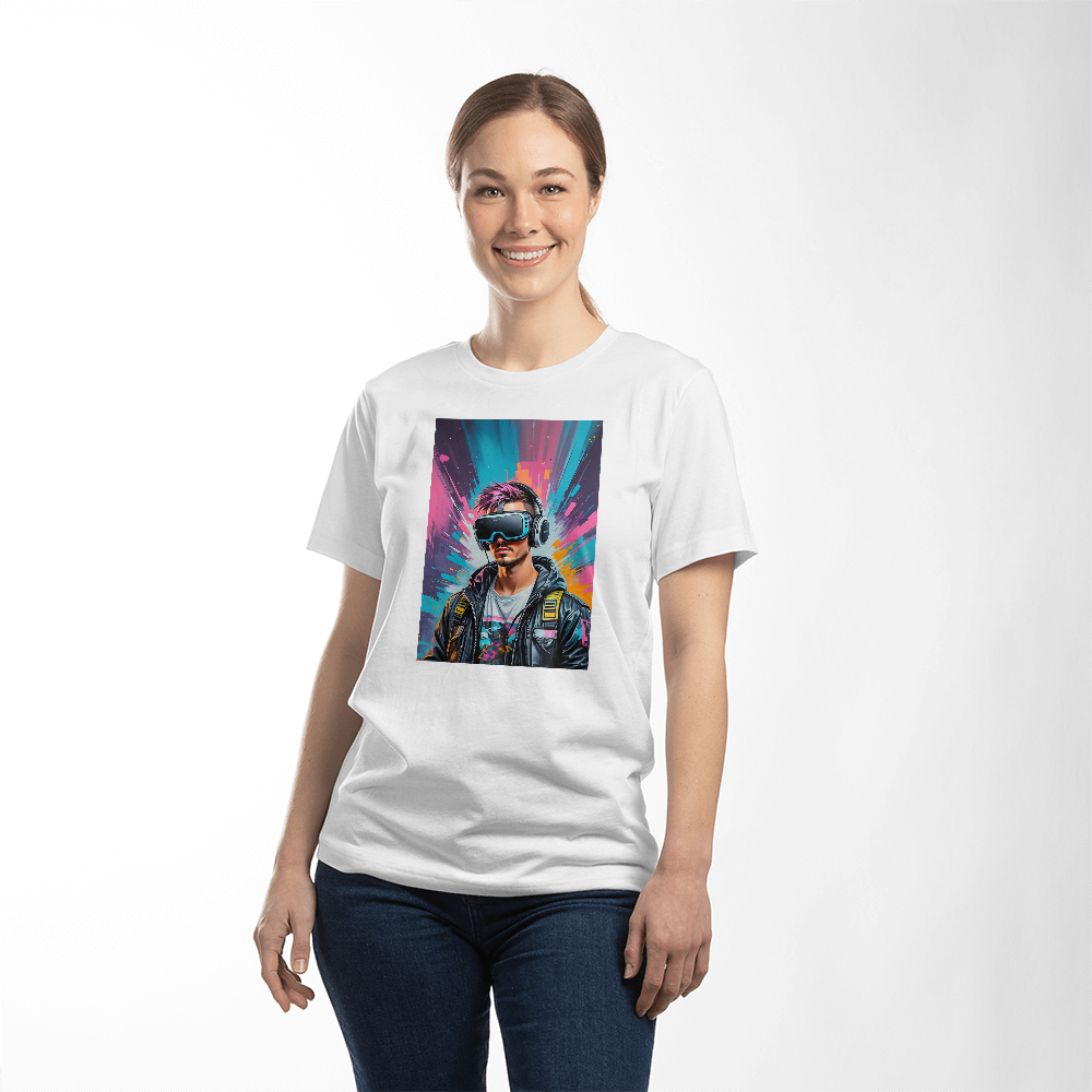 Cyberpunk Virtual Reality T Shirt