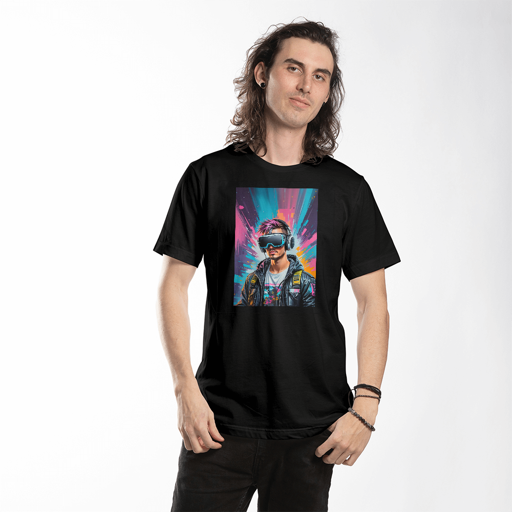 Cyberpunk Virtual Reality T Shirt