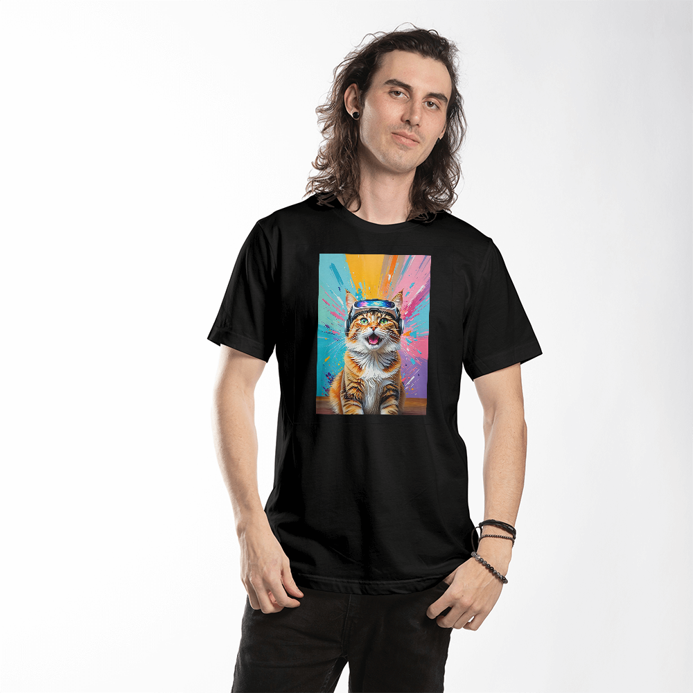 Wonders of Virtual Reality Cat T Shirt