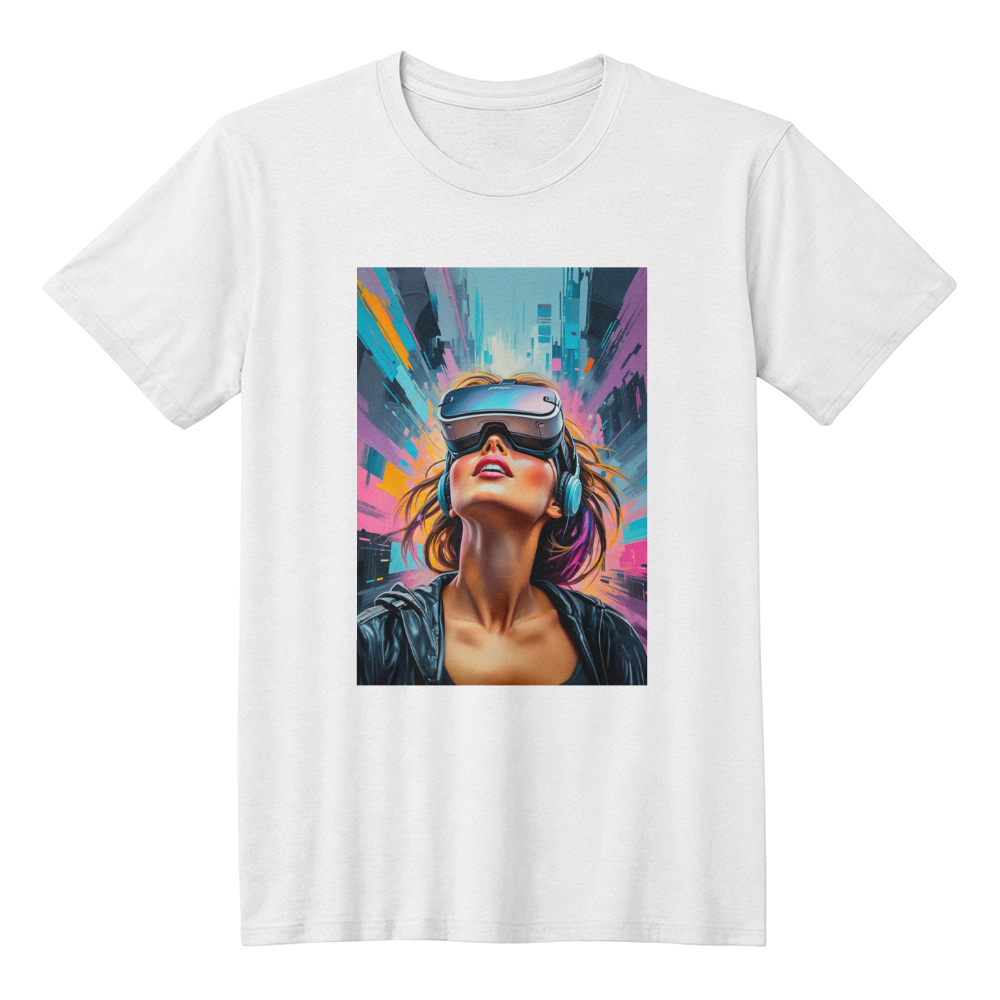 Cyberpunk Woman of Wonder VR T Shirt