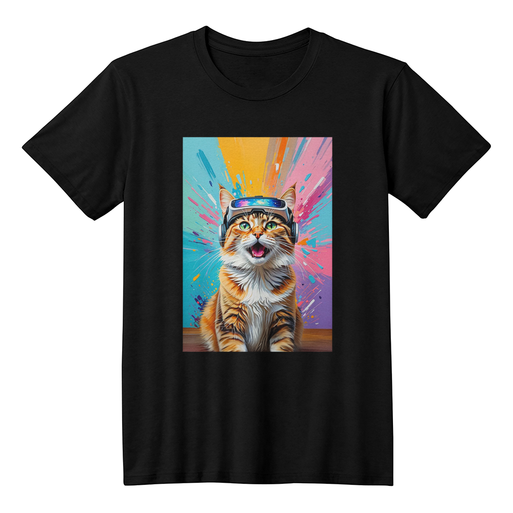 Wonders of Virtual Reality Cat T Shirt