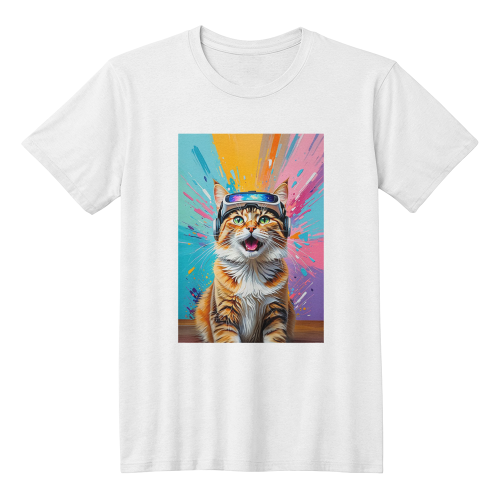 Wonders of Virtual Reality Cat T Shirt